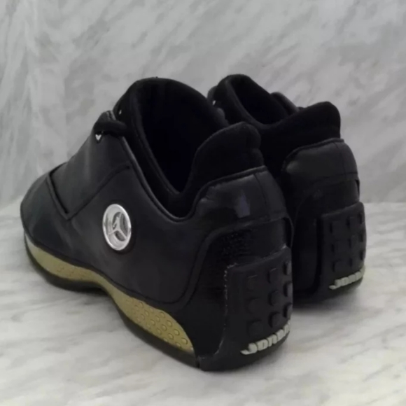 Nike Air Jordan XVIII 18 Low Black GS 5.5Y women's sz 7 OG metallic silver - Picture 3 of 10